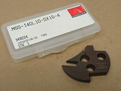 New Ceratizit MSS-I40L10-GX16-4 Grooving Module Radial Grooving IT838