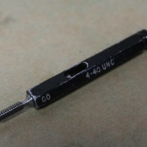 No. 4 x 40 Tpi UNC 2B GO NOGO Screw Thread Plug Gauges ME1051