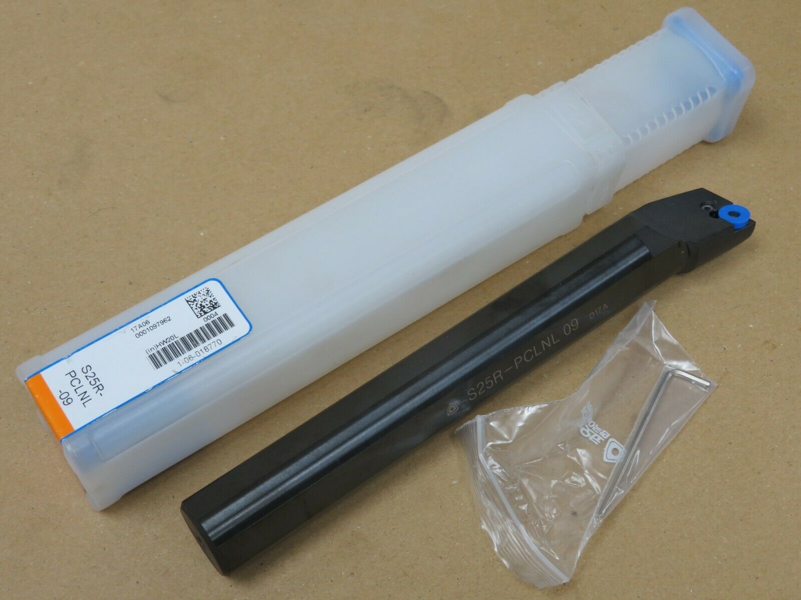 Korloy S25RPCLNL09 Steel Shank Boring Bar for CNMG0903 Inserts