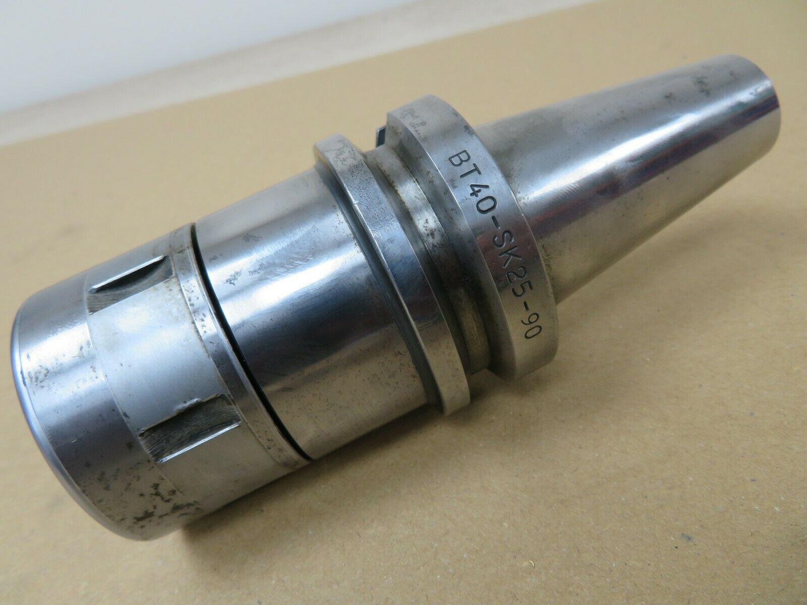 Nikken BT40-SK25-90 With SKJ25-8 Collet Nut BT40 SK25 Collet Chuck 90mm ...