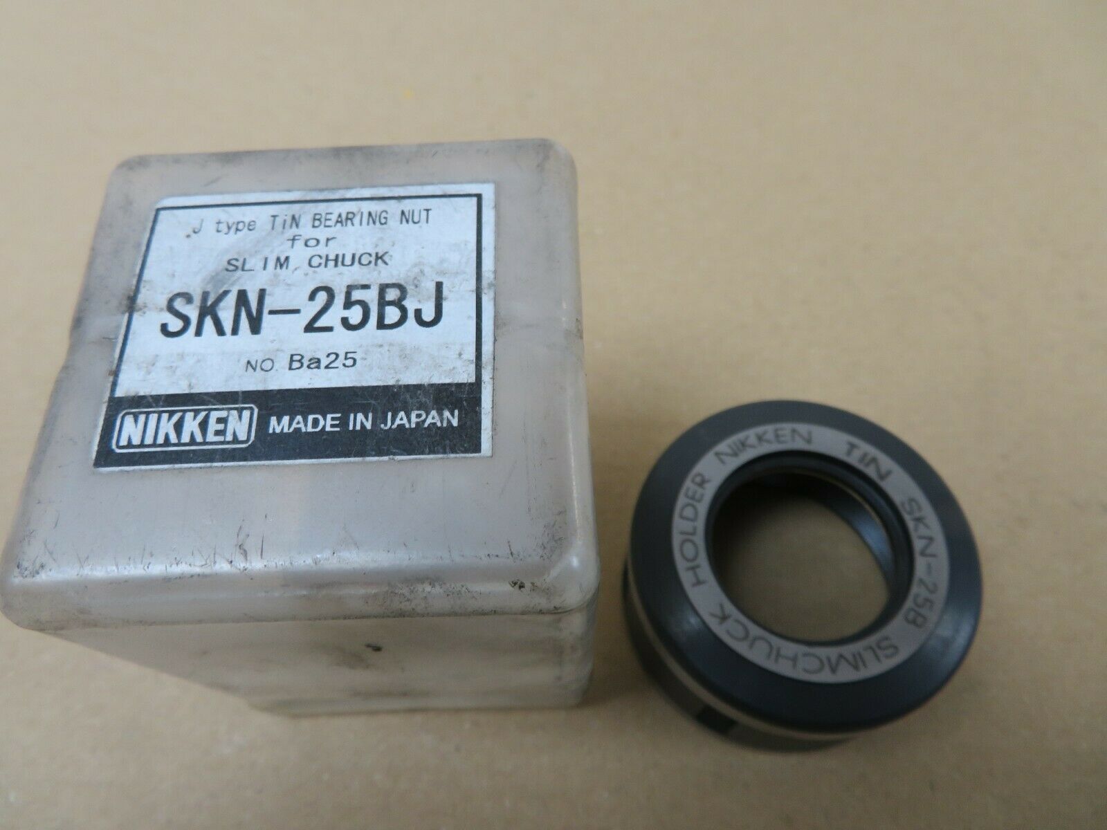 Nikken Nikken SKN-25BJ SK25 J Type Tin Bearing Collet Chuck Nut For Slim Chuck 