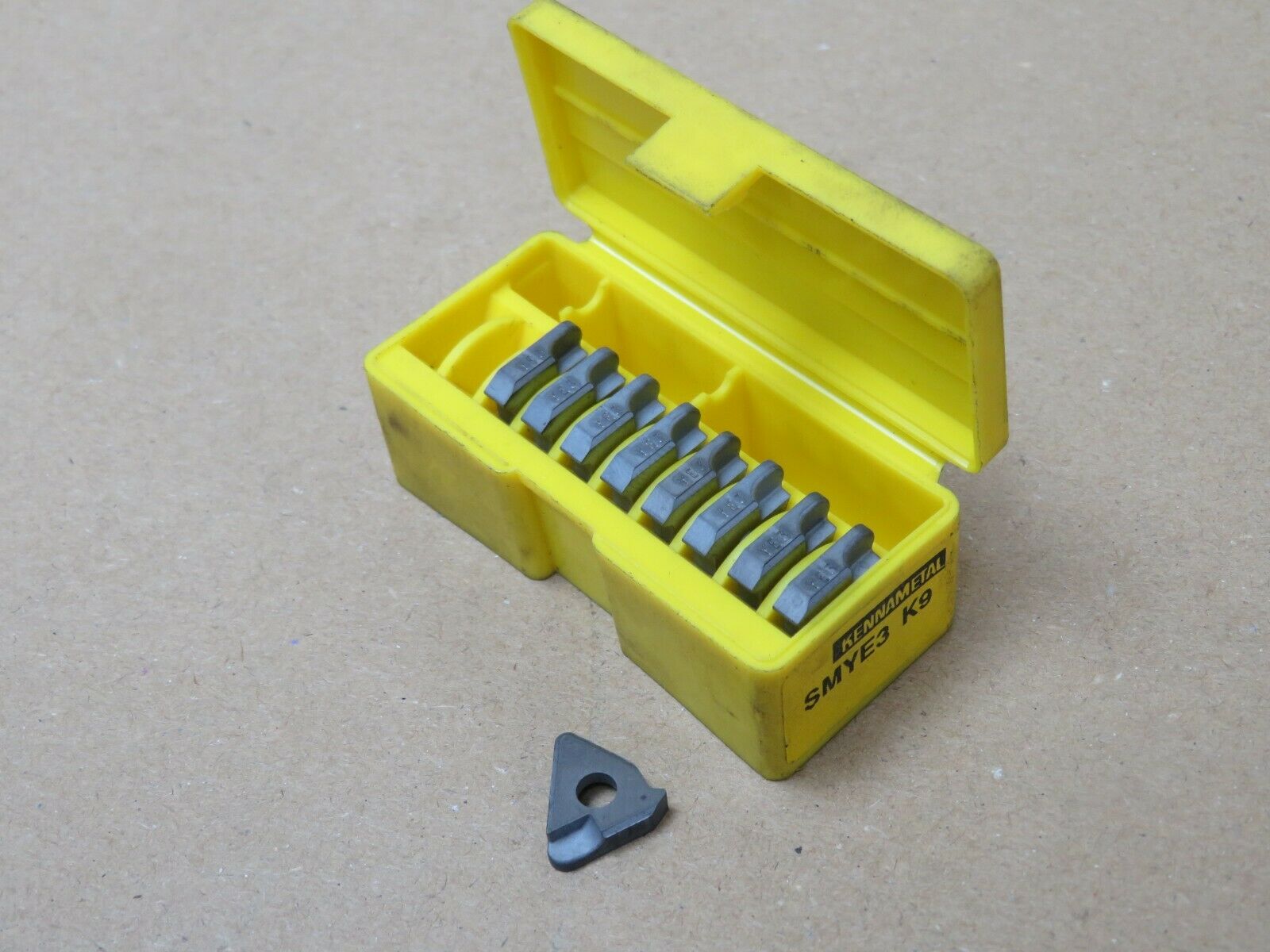 9x Kennametal SMYE3 K9 External Right Hand Threading Carbide Insert Shims CI1437 Toolz4You