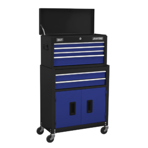 American PRO® Topchest & Rollcab Combination 6 Drawer - Blue