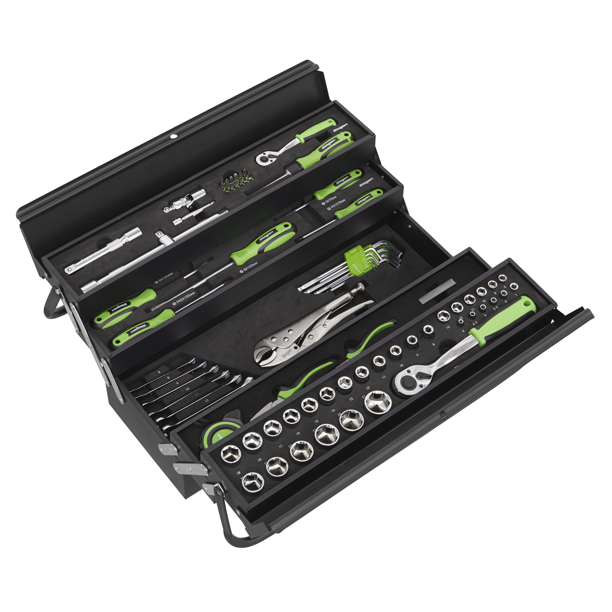 Sealey Siegen Cantilever Toolbox with Tool Kit 86pc